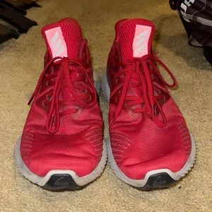 Red White Alphabounce Adidas Training shoe